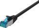 BlueBuilt Network Cable STP CAT6 0.5m Black 5-pack detail