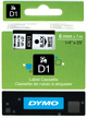 Dymo D1 Naamlabels Zwart-Wit (6 mm x 7 m) Main Image