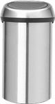 Brabantia Touch Bin 60 Litres Inox Anti-traces de Doigts Main Image