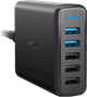 Anker PowerPort Speed Charger 5 USB Ports 18W Quick Charge 3.0 Black Main Image