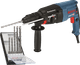Bosch Professional GBH 2-26 F + SDS-plus borenset voorkant