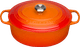 Le Creuset Oval Casserole 27 cm Orange-red Main Image