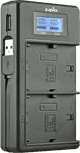 Jupio USB Duo Charger LCD voor Canon LP-E6(N) Main Image