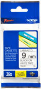 Brother TZe-221 Zwart op Wit (9 mm x 8 m) Main Image