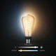 Philips Hue Filament White Ambiance Edison XL 3-Pack Startpakket product in gebruik