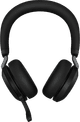 Jabra Evolve2 USB A MS TEAMS 75 Draadloze Office Headset met oplaadstandaard Zwart null