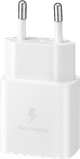 Samsung Power Delivery Oplader met Usb C Poort 15W Wit rechterkant