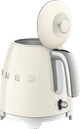 SMEG KLF05CREU Crème achterkant