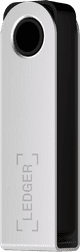 Ledger Nano S Plus Mat Zwart voorkant