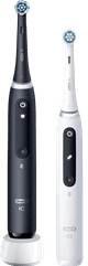 Oral-B iO 5N Black and White Duo Pack front