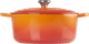 Le Creuset Signature Cocotte Ronde 28 cm Volcanique avant