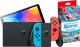 Nintendo Switch OLED Bleu/Rouge + Nintendo Switch Sports Main Image
