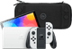 Nintendo Switch OLED Wit + BlueBuilt Beschermhoes Main Image