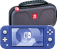 Nintendo Switch Lite Blue + Bigben Travel Case Main Image