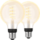 Philips Hue Filamentlamp White Ambiance Globe E27 2-pack Main Image