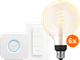 Philips Hue Filament White Ambiance Globe XL 6-pack Starter Pack Main Image