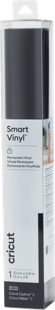 Cricut Smart Vinyl Permanent Noir 33x91 cm Main Image