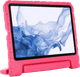 Just in Case Classic Samsung Galaxy Tab S9/S9 FE/S10 FE/S10 Lite Kids Cover Roze linkerkant