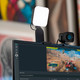 Logitech Litra Glow Streaming Lamp produit à l'usage