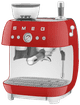 SMEG EGF03RDEU Red left side