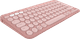 Logitech Pebble Keyboard 2 - K380s Rose Azerty Main Image