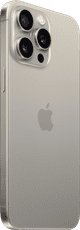 Refurbished iPhone 15 Pro Max 512GB Natural Titanium (Zo goed als nieuw) rechterkant