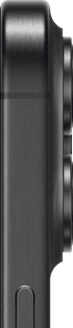 Apple iPhone 15 Pro Max 512GB Black Titanium right side