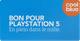 Chèque-cadeau PlayStation 5 de 25 Euros (Version Française) Main Image