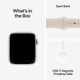 Apple Watch SE (2022) 4G 44mm Starlight Aluminum Sport Band M/L visual supplier