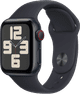Apple Watch SE (2022) 4G 40mm Midnight Aluminium Sportband S/M Main Image