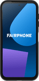 Fairphone 5 Protective Back Cover Black front