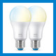 WiZ Smart Lamp 2-pack - Warm tot Koelwit Licht - E27 Mat visual leverancier