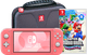Nintendo Switch Lite Koraal + Super Mario Bros. Wonder + Beschermhoes Main Image