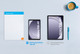 Samsung Galaxy Tab A9 8.7 inches 64GB WiFi Gray + BlueBuilt Kids Cover Blue visual Coolblue 1