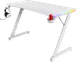 Trust GXT709 Luminus RGB Gaming Desk White right side