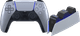 Sony PlayStation 5 DualSense Wireless Controller Sterling Silver + BlueBuilt Charging Dock Main Image