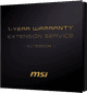 MSI 1 Year Warranty Extension Service for notebooks Main Image