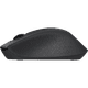 Logitech M330 Silent Plus Wireless Mouse Black left side
