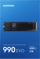 Samsung 990 EVO 2TB PCIe 5.0 M.2 SSD verpakking
