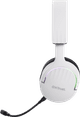 Trust Fayzo GXT491 Casque Sans Fil PC/PlayStation Blanc côté gauche