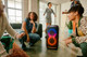 JBL PartyBox Stage 320 + Wireless Microphone Set product in use