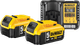 DeWalt DCB184-XJ 18V 5.0Ah Battery (2x) + XR Multivoltage Main Image