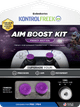 KontrolFreek Frenzy AimBoost Appui-pouces + Anneaux de Précision Mauve/Noir PS5/PS4 emballage