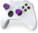 KontrolFreek Frenzy AimBoost Appui-pouces + Anneaux de Précision Mauve/Noir Xbox détail