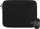 BlueBuilt Housse pour Ordinateurs Portables Largeur 36 cm 15 Pouces M Noir + Nexum Souris Sans Fil Main Image