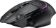 Logitech G502 X Plus Lightspeed Draadloze Gaming Muis Zwart voorkant
