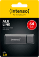 Intenso Alu Line USB 2.0 64GB Anthracite packaging