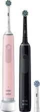 Oral-B Pro Serie 3 Noir et Rose Lot de 2 Main Image