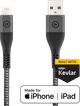 BlueBuilt USB-A to Lightning Cable 1.5m Kevlar Black Main Image