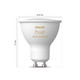 Philips Hue White Ambiance GU10 12-pack visual leverancier